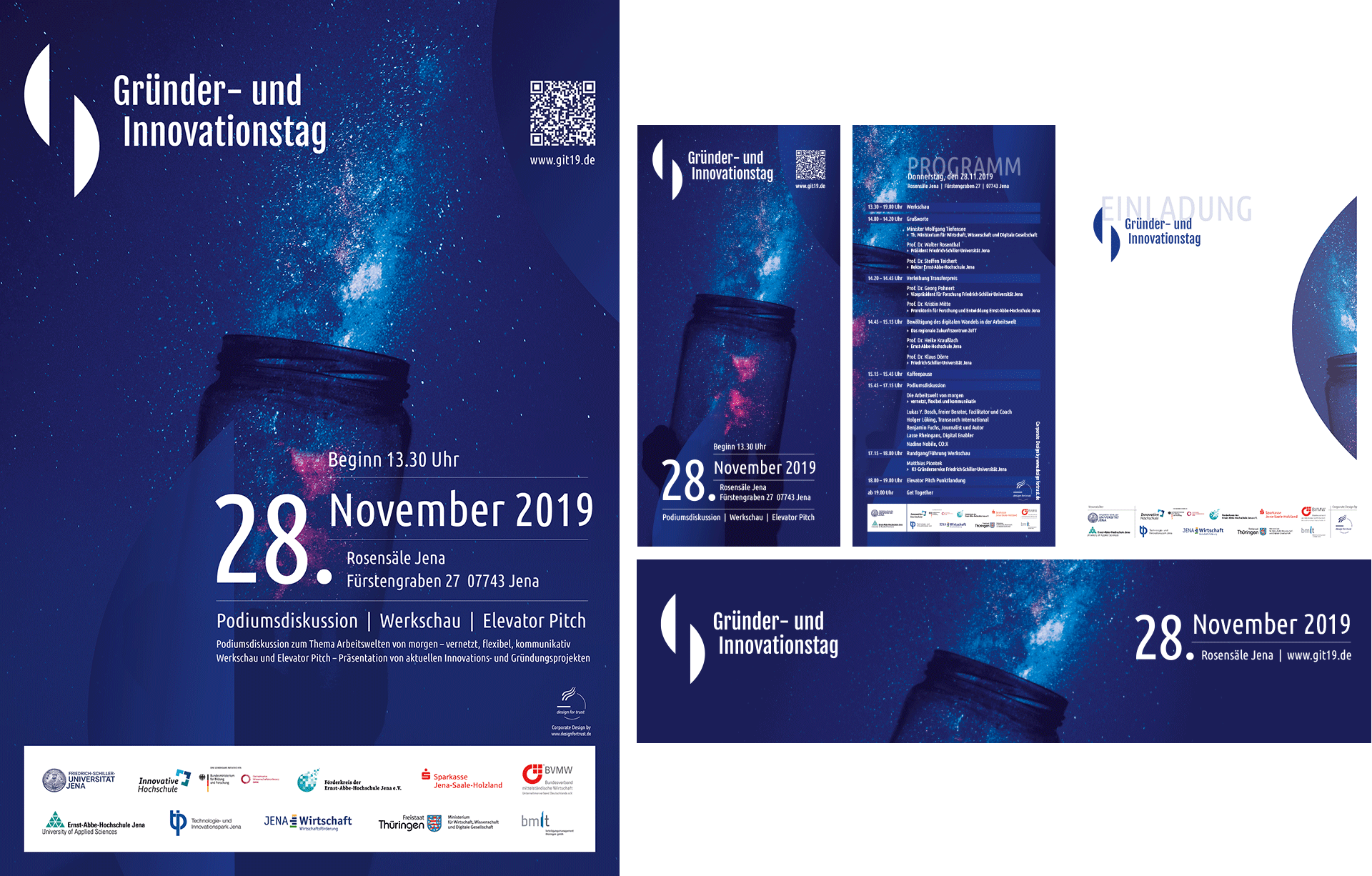 Corporate Design für Gründer- und Innovationstag Jena